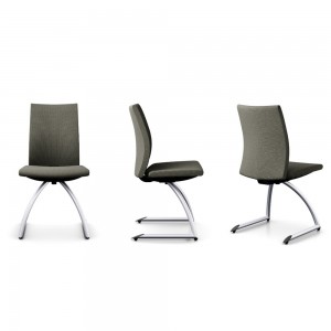 Silla Creed 6071 de Hag. Sillas de oficina. Sillas de diseño con base patín.