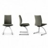 Silla Creed 6071 de Hag. Sillas de oficina. Sillas de diseño con base patín.