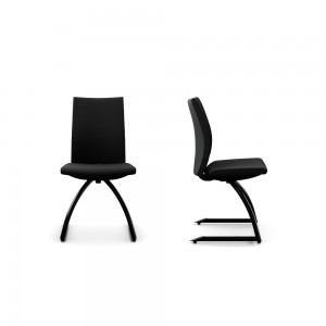 Silla Creed 6071 de Hag. Sillas de oficina. Sillas de diseño con base patín.
