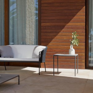 Sofá Weave 2 plazas de Point. Muebles de exterior jardín terraza.