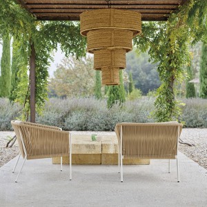 Sillón Weave de Point. Muebles de exterior jardín terraza.