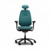 Silla Mereo 300 Negro de RH Sillas. Sillas oficina. Sillas de ruedas.