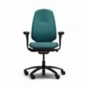 Silla Mereo 300 Negro de RH Sillas. Sillas oficina. Sillas de ruedas.