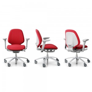 Silla Mereo 200 Gris Plata de RH Sillas. Sillas oficina. Sillas de trabajo.