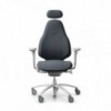 Silla Mereo 220 Gris Plata de RH Sillas. Sillas oficina. Sillas de trabajo.