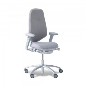 Silla Mereo 300 Gris Plata de RH Sillas. Sillas oficina. Sillas de trabajo.