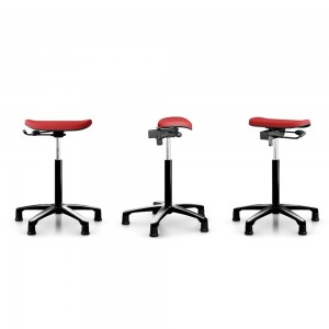 Taburete Support 4523/4522 de RH Sillas. Taburete para industria y oficina.