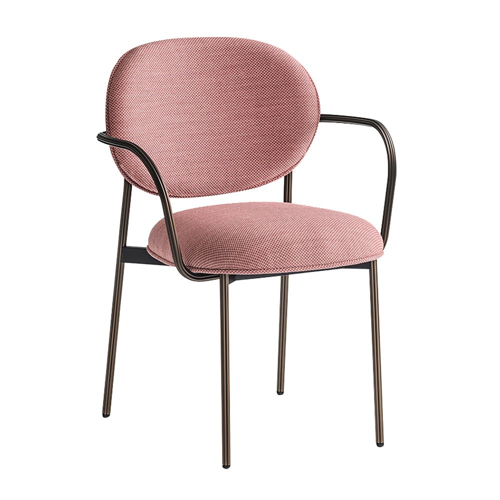 Sillón Blume 2955 de Pedrali. Sillones de diseño. Sillones tapizados modernos.