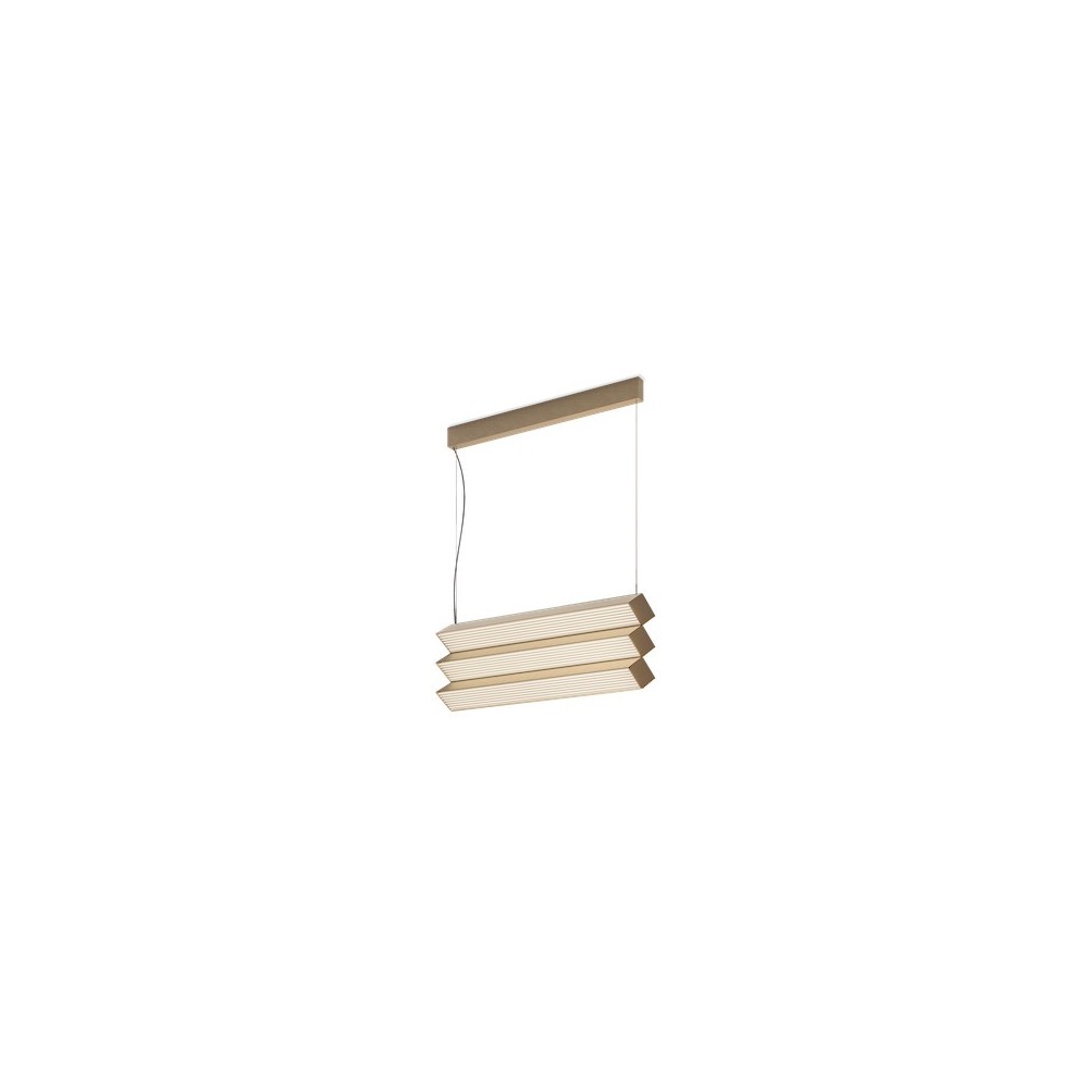Lámpara suspensión Stick trio Contardi con diseño moderno, elegante y llleno de lujo.