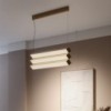 Lámpara suspensión Stick trio Contardi con diseño moderno, elegante y llleno de lujo.