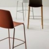 Taburete Mixu Acero Arper. Taburetes modernos de diseño ideal para contrac.