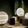 Lámpara suelo Babu Tribal exterior Contardi con diseño elegante, vanguardista y moderno.