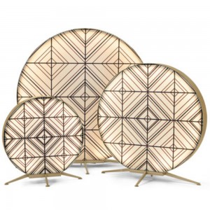 Lámpara suelo Babu Tribal exterior Contardi con diseño elegante, vanguardista y moderno.