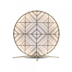 Lámpara suelo Babu Tribal exterior Contardi con diseño elegante, vanguardista y moderno.