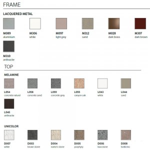 Mesa Echo Extensible In Melamina o Unicolor de Bontempi. Muebles de diseño italiano.