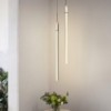 Lámpara Halo Jewel Vibia. Diseño moderno de lámparas suspendidas para salones.
