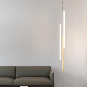 Lámpara Halo Jewel Vibia. Diseño moderno de lámparas suspendidas para salones.
