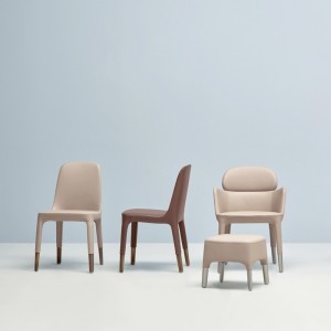 Silla Ester 691 de Pedrali. Sillas de diseño. Sillas tapizadas modernas.