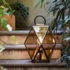 Lámpara suelo Muse farol exterior Contardi con diseño elegante, vanguardista y moderno.