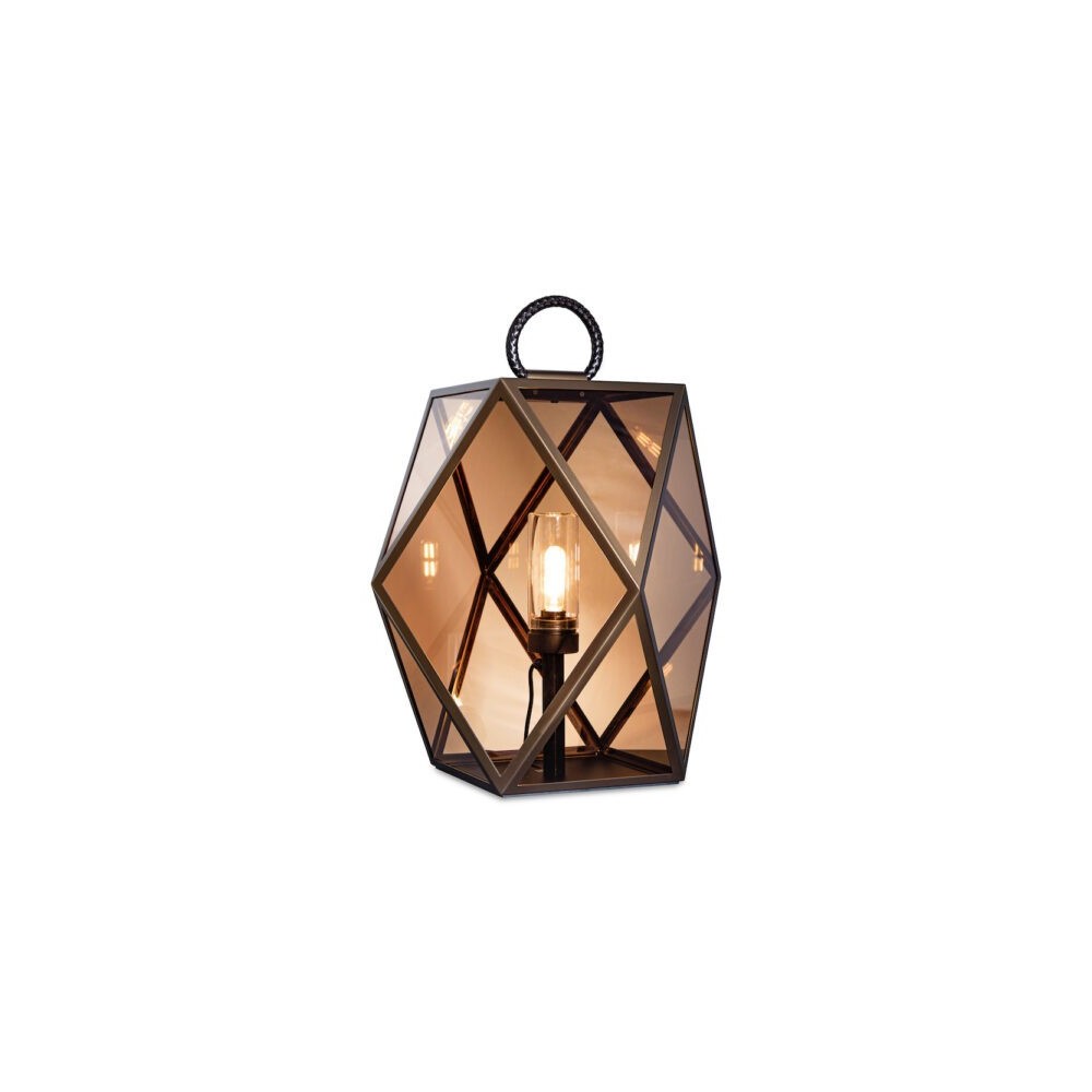 Lámpara suelo Muse farol exterior Contardi con diseño elegante, vanguardista y moderno.