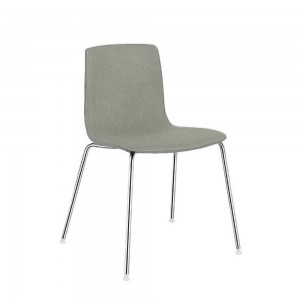Silla Aava tapizada patas Arper. Sillas modernas de diseño para hogar.