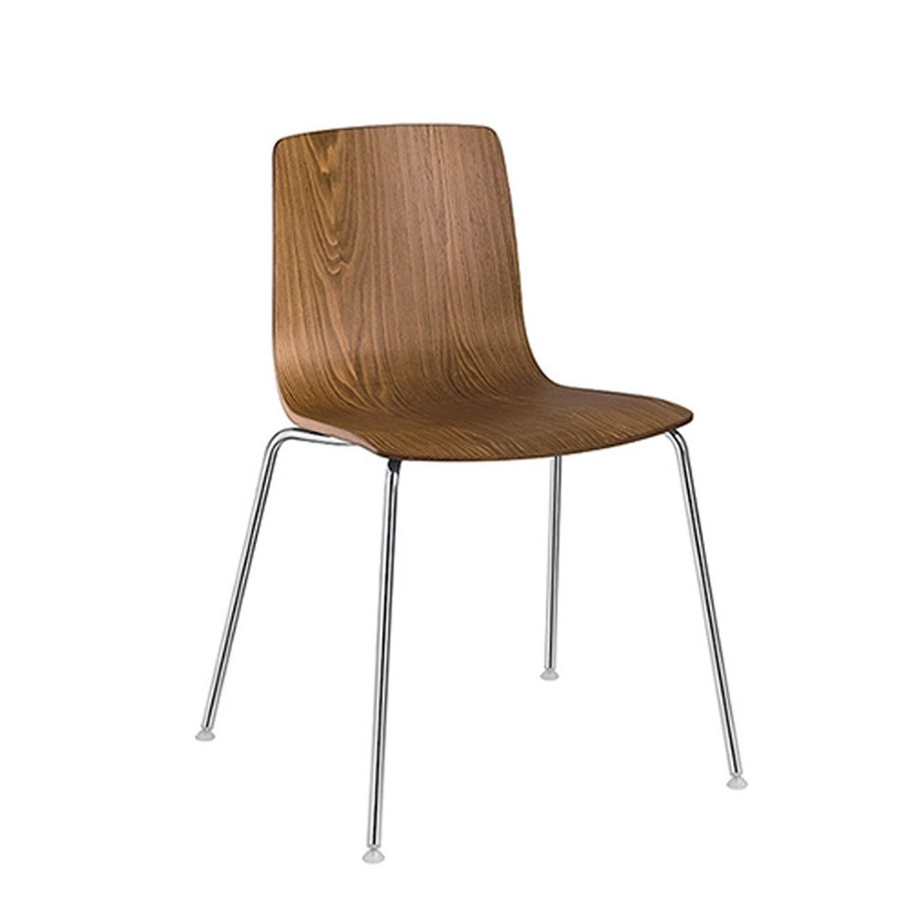 Silla Aava madera patas Arper. Sillas modernas ideales para estudio.