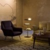 Lámpara de pie Suite de Vibia. Lámparas modernas ideales para salones.