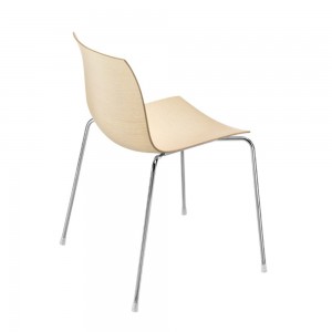 Silla Catifa 46 Asiento Madera de Arper. Mobiliario para hogar y contract.