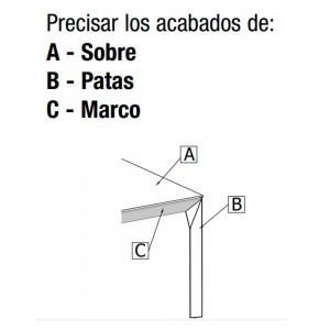 Mesa Mirage Extensible de Bontempi. Mesas fijas y extensible de diseño.