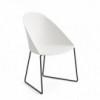 Silla Cila polipropileno patín Arper. Diseño moderno para interiores.