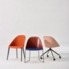 Silla Cila cojín patín Arper. Diseño moderno para interiores.