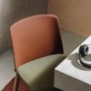 Silla Mixu polipropileno madera Arper. Sillas tapizadas de diseño.