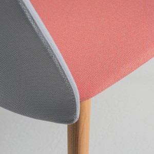 Silla Mixu Silla Mixu tapizada madera Arper. Sillas tapizadas de diseño.