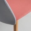Silla Mixu Silla Mixu tapizada madera Arper. Sillas tapizadas de diseño.
