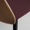 Silla Mixu Silla Mixu tapizada madera Arper. Sillas tapizadas de diseño.