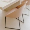 Silla Cila cojín patín Arper. Diseño moderno para interiores.