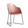 Silla Cila cojín patín Arper. Diseño moderno para interiores.