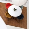 Silla Duna 02 tapizado polipropileno patín Arper. Sillas de diseño.