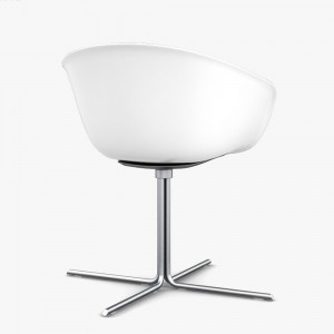 Silla Duna 02 central giratoria Arper. Sillas de diseño para interiores.