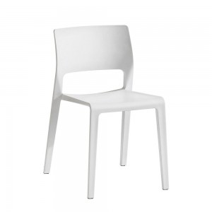 Silla Juno de Arper. Sillas para exteriores en polipropileno.