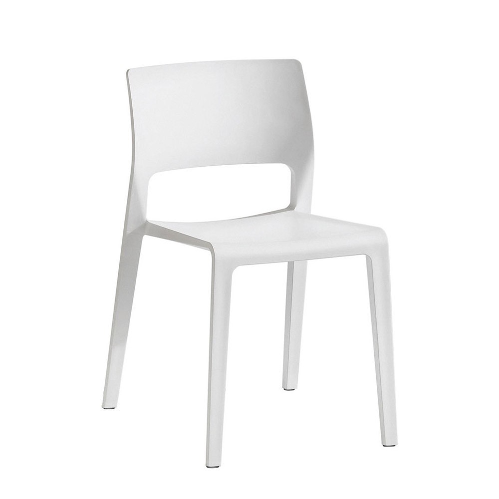 Silla Juno de Arper. Sillas para exteriores en polipropileno.