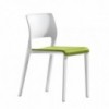 Silla Juno 02 polipropileno cojín Arper. Sillas para interiores modernas.