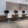 Silla Kinesit Ruedas Arper. Sillas giratorias con ruedas de oficina.
