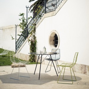 Silla Leaf Arper. Sillas modernas de exterior ideal para jardines o terrazas.