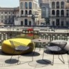 Sillón Leaf Lounge de Arper. Muebles de diseño. Sillones de exterior.