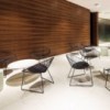 Sillón Leaf Lounge de Arper. Muebles de diseño. Sillones de exterior.