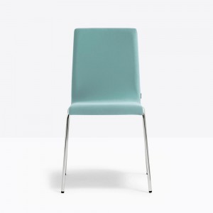 Silla Kuadra 1051/1058 de Pedrali. Sillas de diseño contemporáneo italiano.