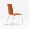 Silla Kuadra 1051/1058 de Pedrali. Sillas de diseño contemporáneo italiano.