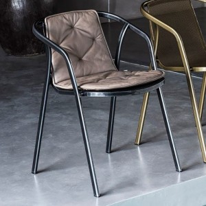 Silla Ines Outdoor de Bontempi. Sillas de diseño para terrazas y jardines.