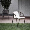 Silla Ines Outdoor de Bontempi. Sillas de diseño para terrazas y jardines.